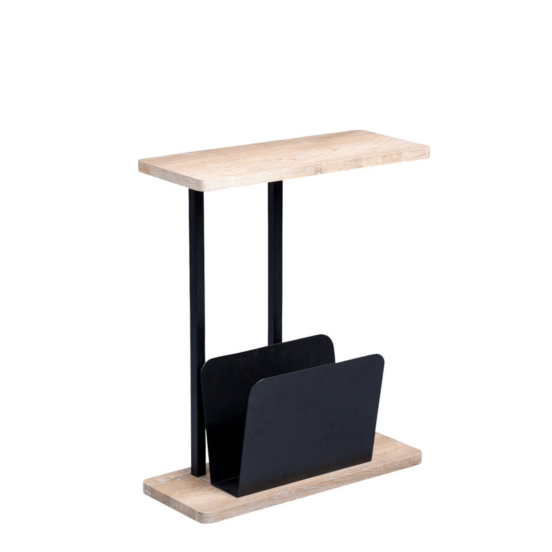 Horrell Side Table, Light Brown, Light Brown/Black