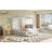 Upholstery Canopy Platform Bed With Trundle And Three Storage Drawers-929975407