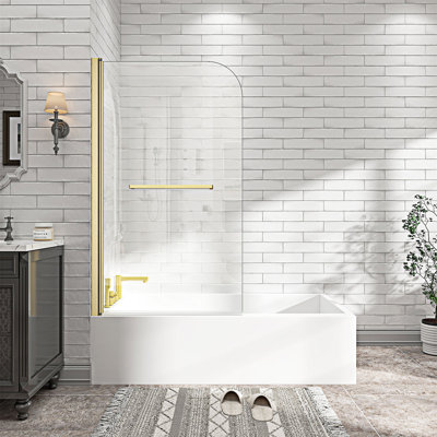 Reversible Installation Double Bypass Sliding Shower Door