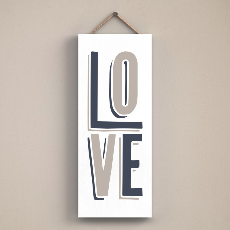 Vivid Squid Wholesale Love - No Frame Print on Wood
