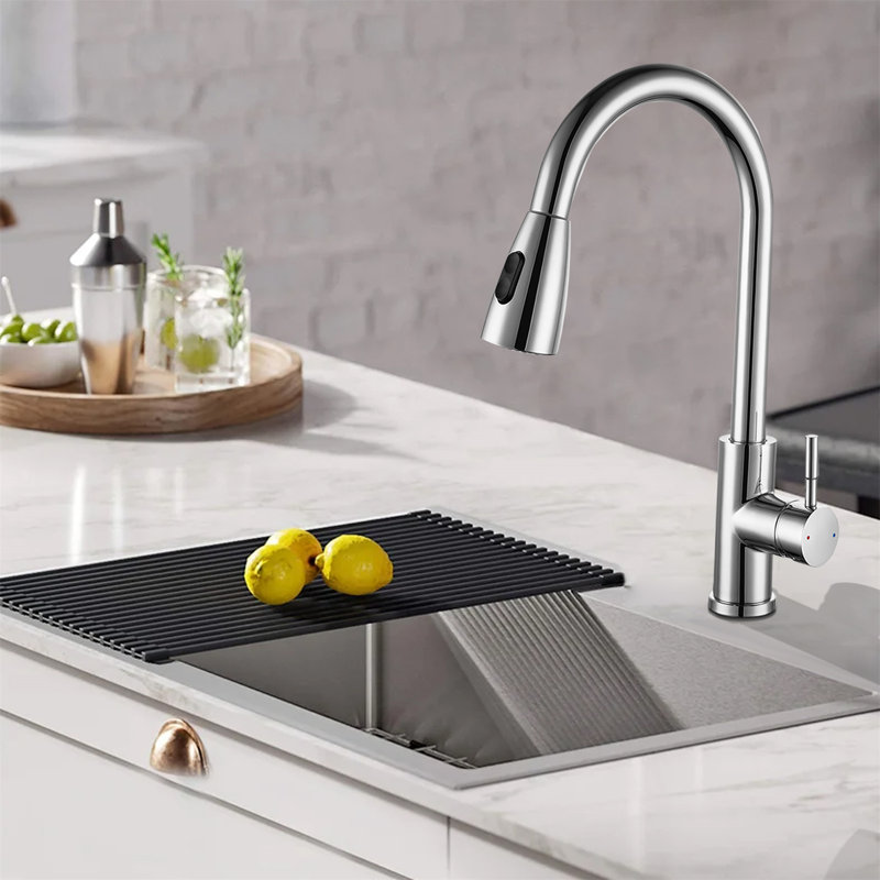 TONWIN Kitchen Faucet, Chrome