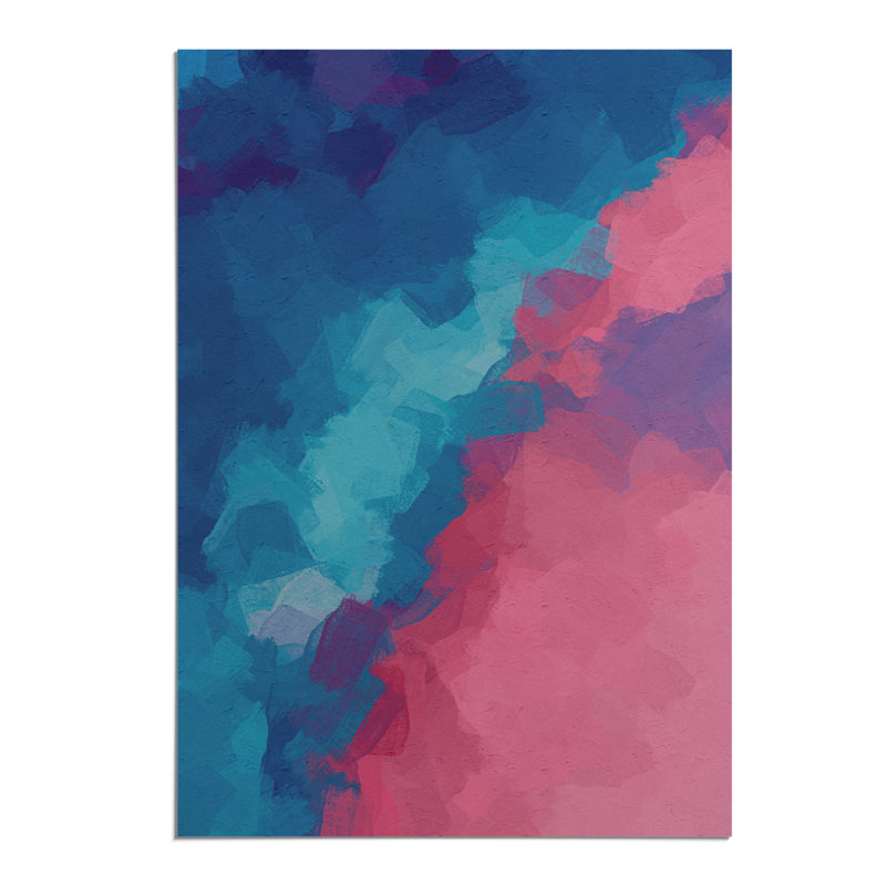 Lasting Love Abstract - Wall Art, Paper, 59.4cm H x 42cm W, No Matte