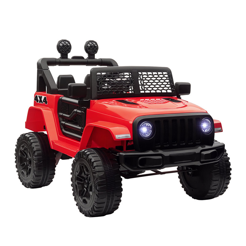 Gorby Isabelle & Max 12V 1 Seater All-Terrain Vehicles Battery Powered Ride On with Remote Control, Red