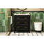 Meuble-lavabo de 30 po avec lavabo en céramique, 3 tiroirs, structure en bois massif, charnières réglables à fermeture douce, conception classique, solution de rangement polyvalente simple, espace généreux