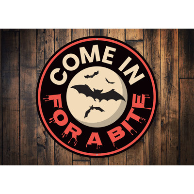 Come In For A Bite Sign