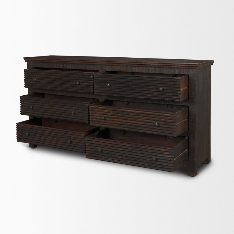 Commode 6 tiroirs Rhett