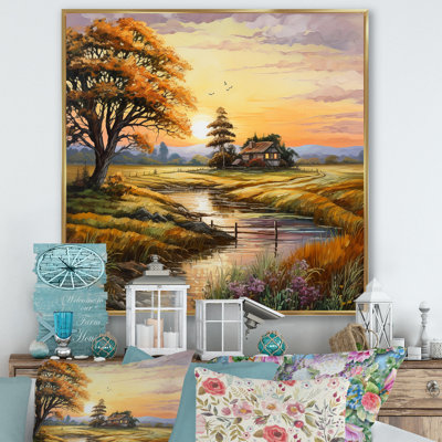 " Countryside Cottage By The River "