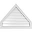 Peaked Top Surface Mount Signature Urethane Functional Gable Vent 14/12 Pitch, Primed Tan-101705859
