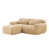 Tissu kaki clair