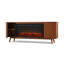 Morris 72" Mid-Century TV Stand with Electric Fireplace by Real Flame-331742500-309327806