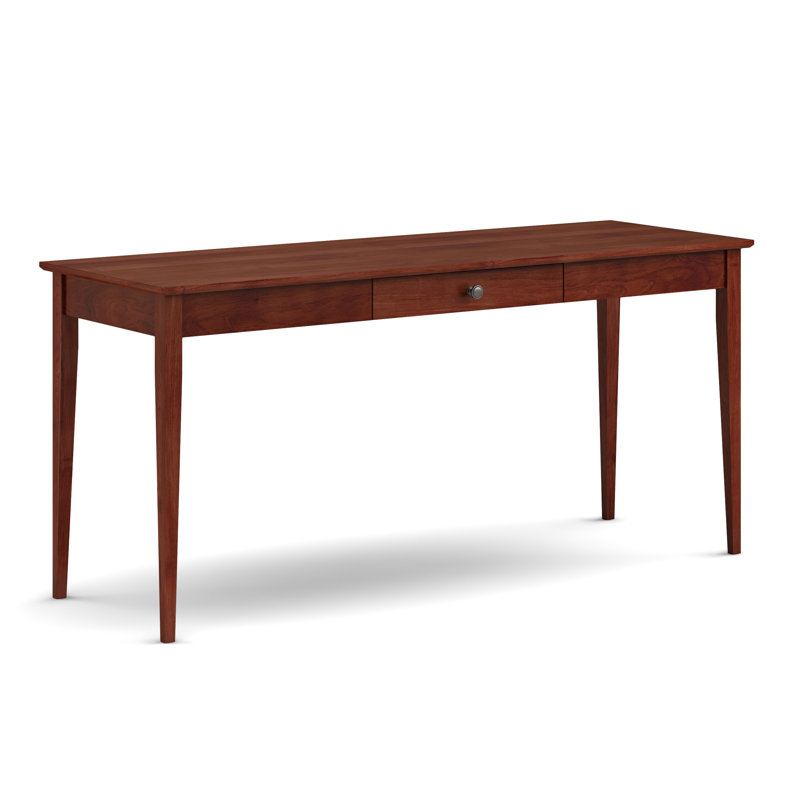 Malani Solid Wood Large Writer's Desk, Washington Cherry