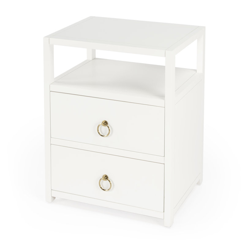 Lark Nightstand, White