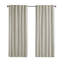 1 panneau de rideau simple 50 x 108 po avec doublure en molleton | Passe-tringle et patte arrière | Idée cadeau