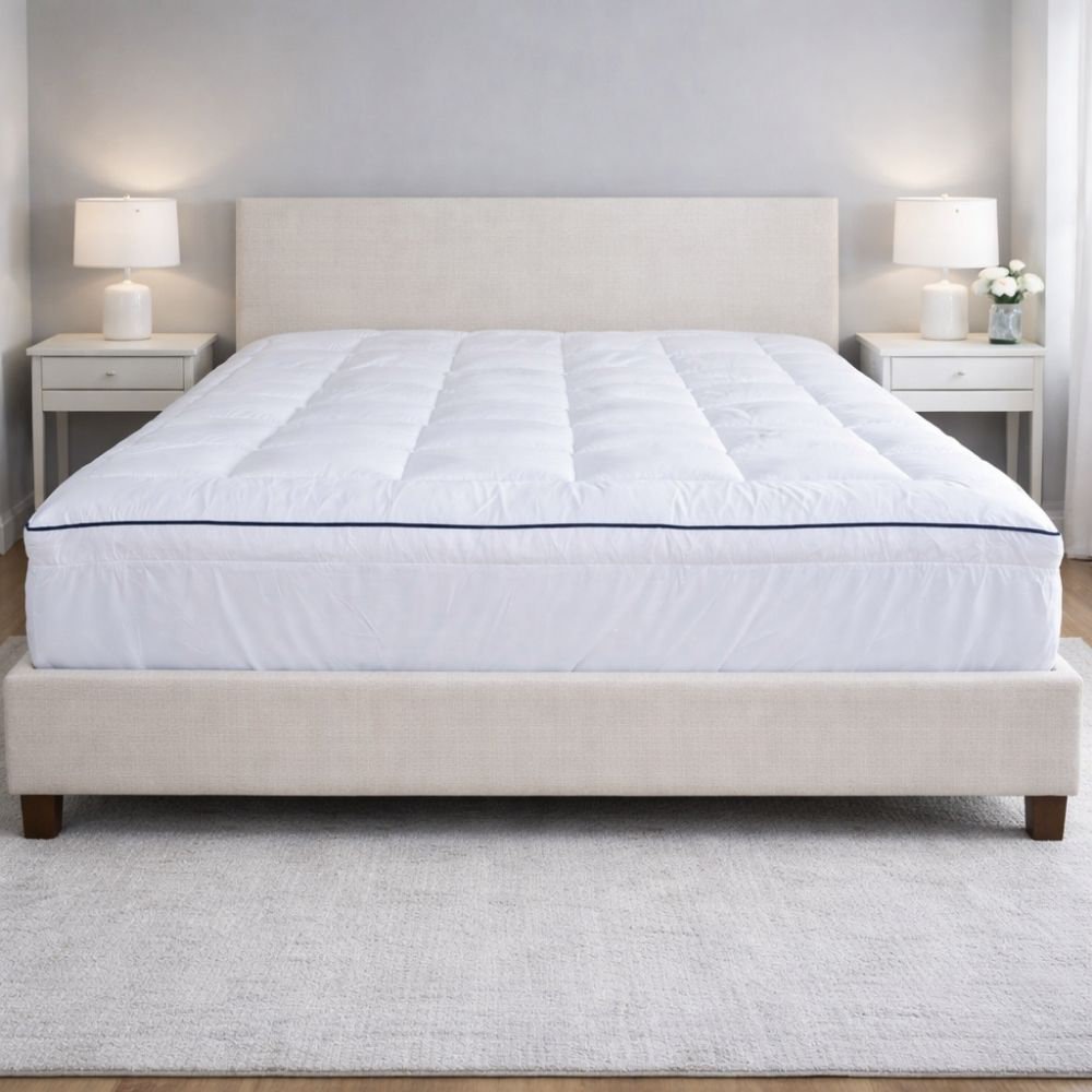 MHG Living - Mattress Topper - Hollowfibre - Double - Image 4