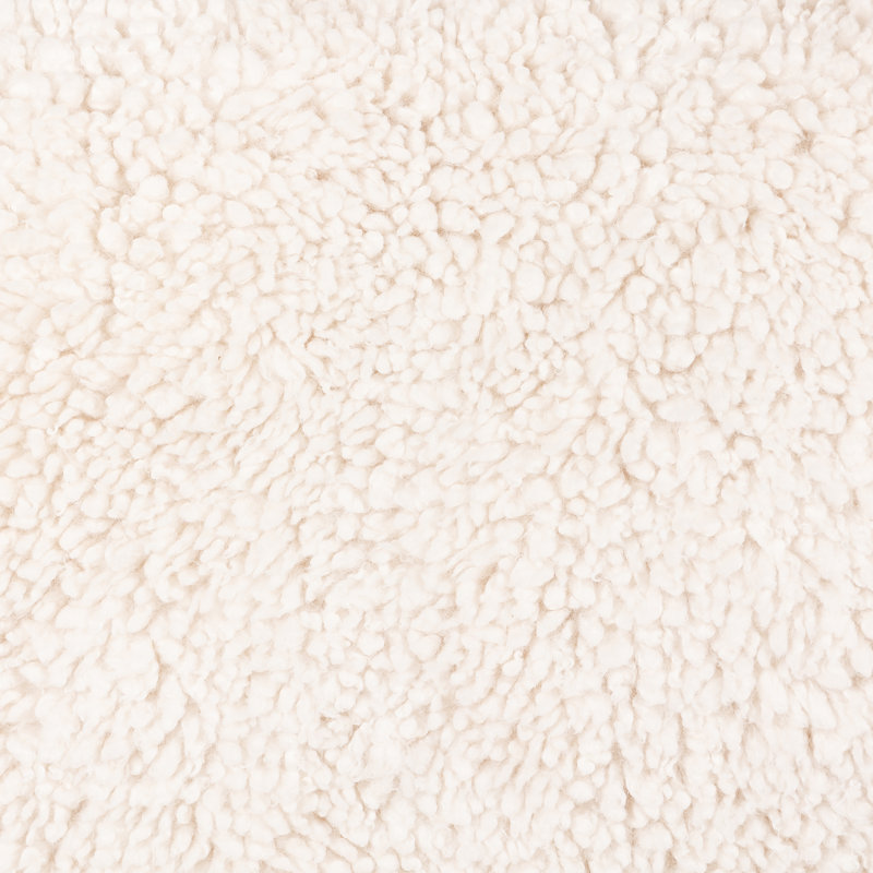 Graham Chair-Andes Natural, White Faux Fur