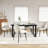 Ladaker Dining Chairs Kitchen Chairs with Wood Legs-698381210-723655618