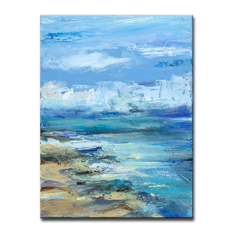 " Coastal Shores ", 30" H x 20" W x 1.5" D