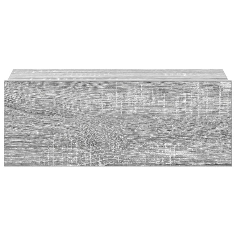 Dagmar Bedside Table, Set of 2, Grey Oak