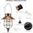 15" Solar Lantern Outdoor Hanging Light-114507456
