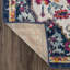 Tapis floral ivoire / bleu / orange Favreau-1685105795