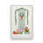 White Floater Framed