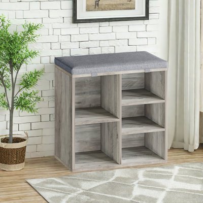 5 Pair Shoe Storage Bench