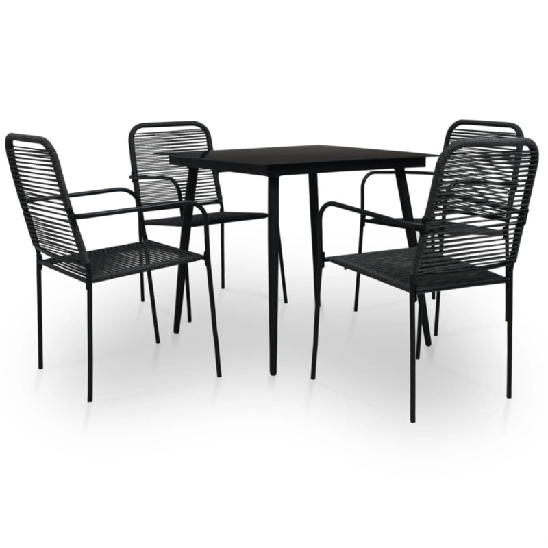 Perrin Square Dining Set, 29.1" H x 31.5" W x 31.5" L, 4