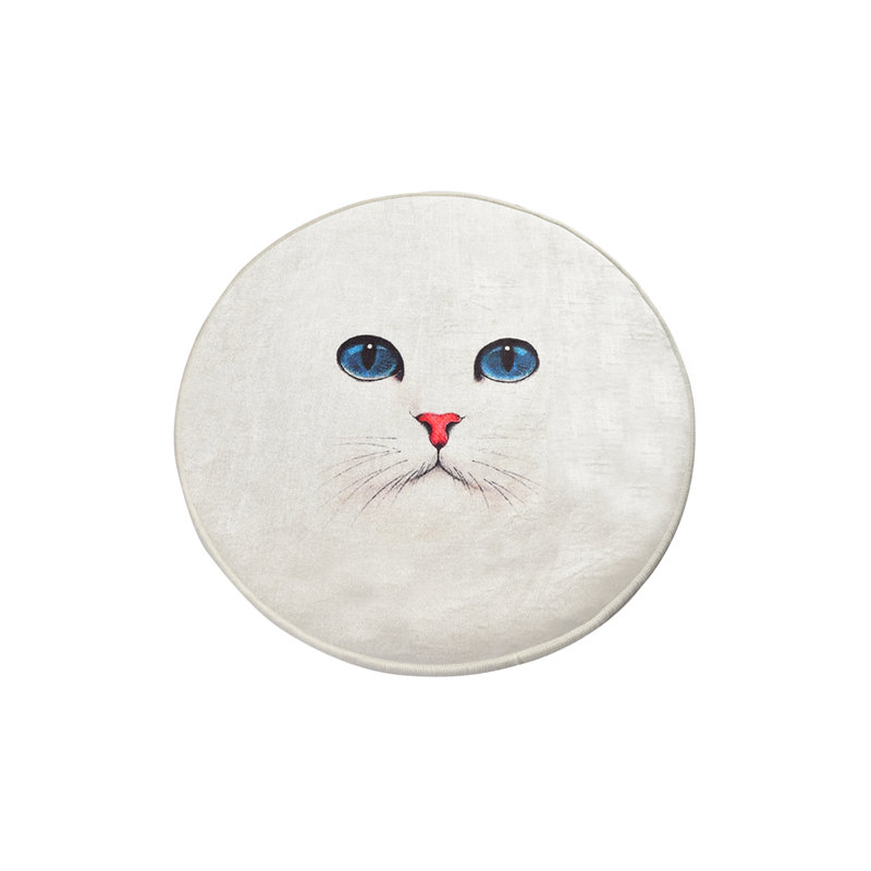 Round Deserae Shag 100cm X 100cm Area Rug