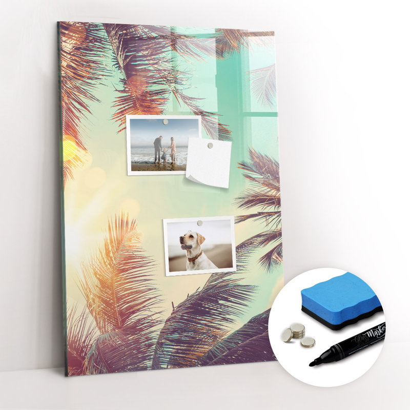 Magnetic Glass Dry Erase Board