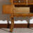 Elegant Two-Door Cabinet with Brass Accents