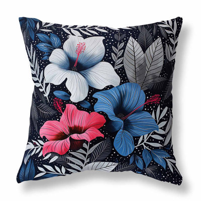 Floral Dots Indoor/Outdoor Pillow