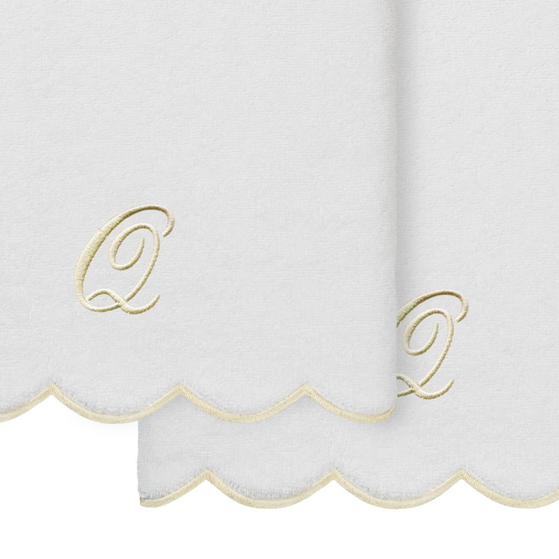  Ensemble de serviettes de bain personnalisables 100% coton turque ADORNIA 2PC, Q, Serviette de bain - paquet de 2