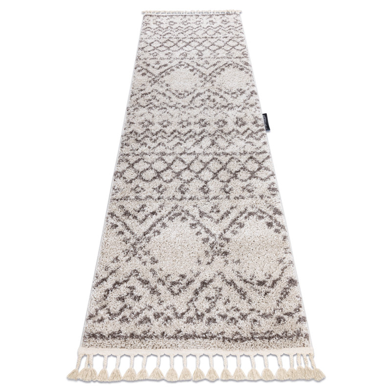 Runner Geometric Area Rug, Runner 80 x 200cm
