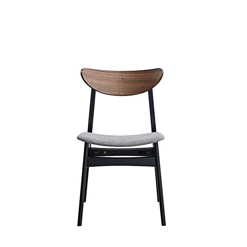 Chaise d'appoint en bois (ensemble de 2)