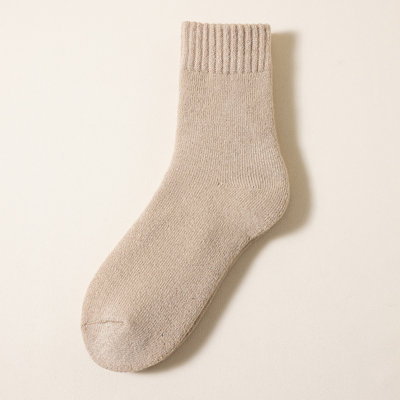 Thermal Socks Winter Thermal Socks, Socks For Children, Winter Thick And Warm Wool Socks For Women, Medium Length Floor Socks