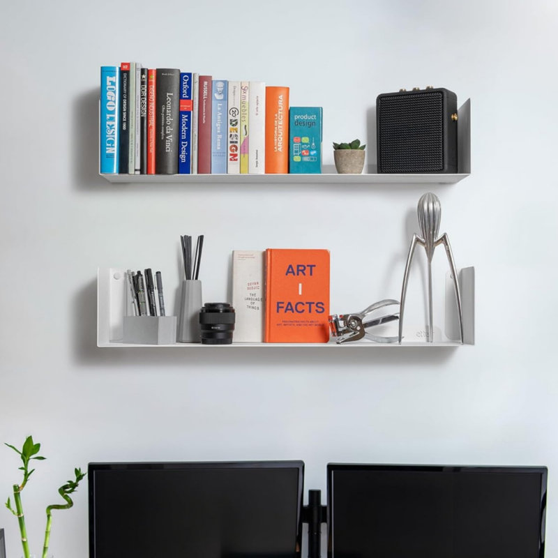 15 cm H x 70 cm W Floating Shelf Bookcase
