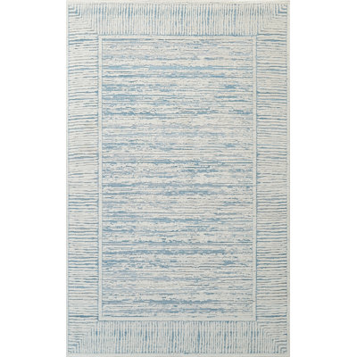Iseabail Power-Loomed High-Low Area Rug