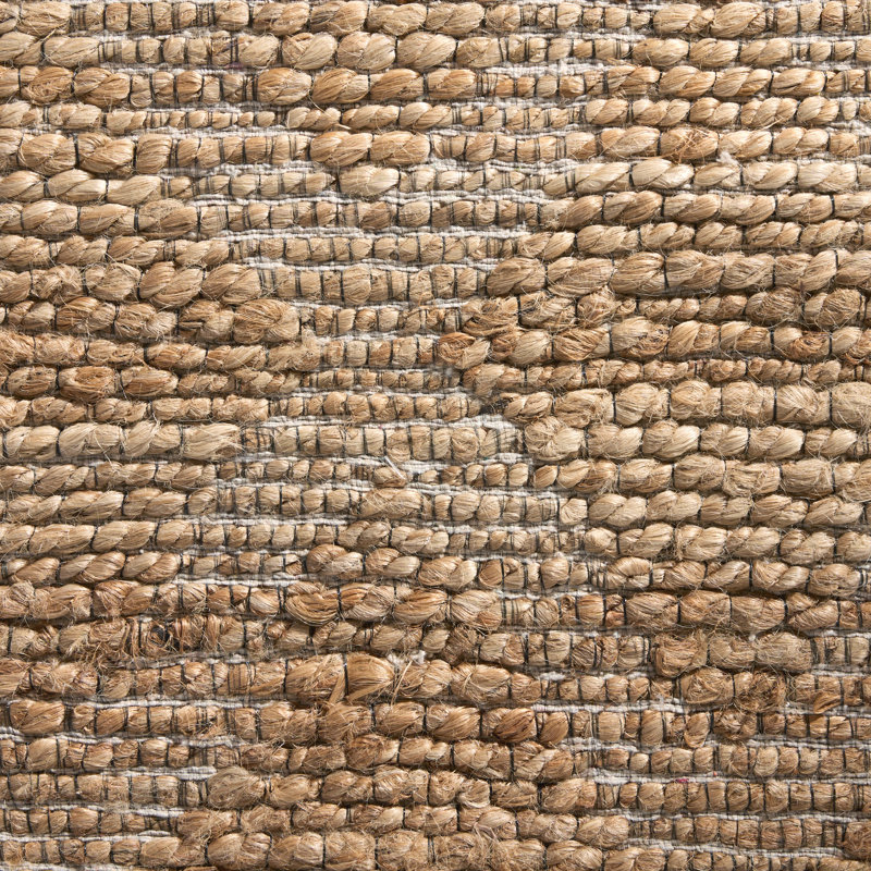 Town & Country Terra Sol Interwoven Diamond Hand-Knotted Area Rug, Round 5'
