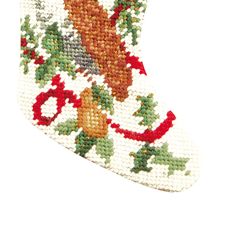 Mini bas de perdrix en poire Petit Point