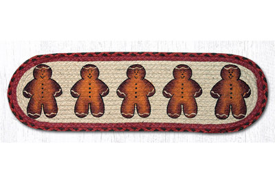  Tapis d'escalier ovale pour hommes 27 po x 8,25 po ST-OP-111 Gingerbread