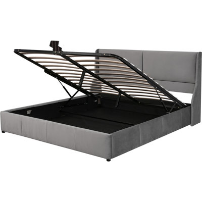 Eleanor Upholstered Ottoman Storage Bed