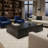 Genuine Marble Block Coffee Table - Nero Black Marble, 54" Extra Large