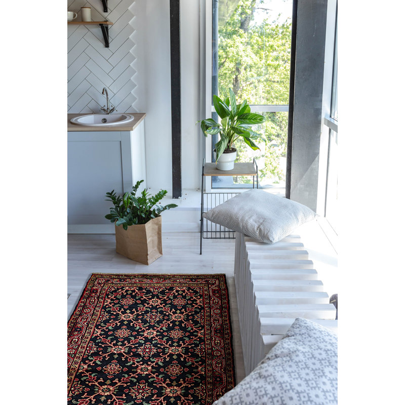 Tapis bleu marine Anadol 3 pi x 9 pi