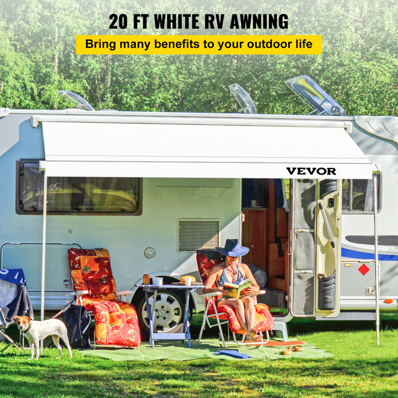 Auvent pour véhicule récréatif, tissu de remplacement pour auvent, imperméable de qualité supérieure
