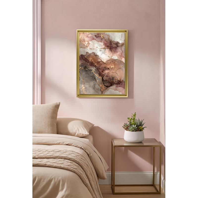 Blushed Terrain, 40" H x 53" W