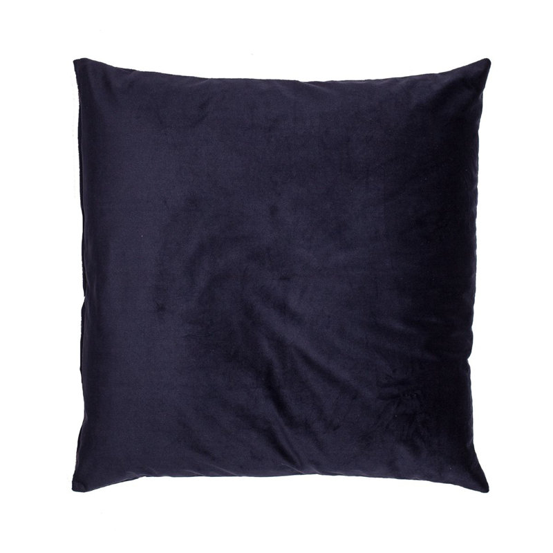 Mandy Square Cushion, Dark Blue/Pink