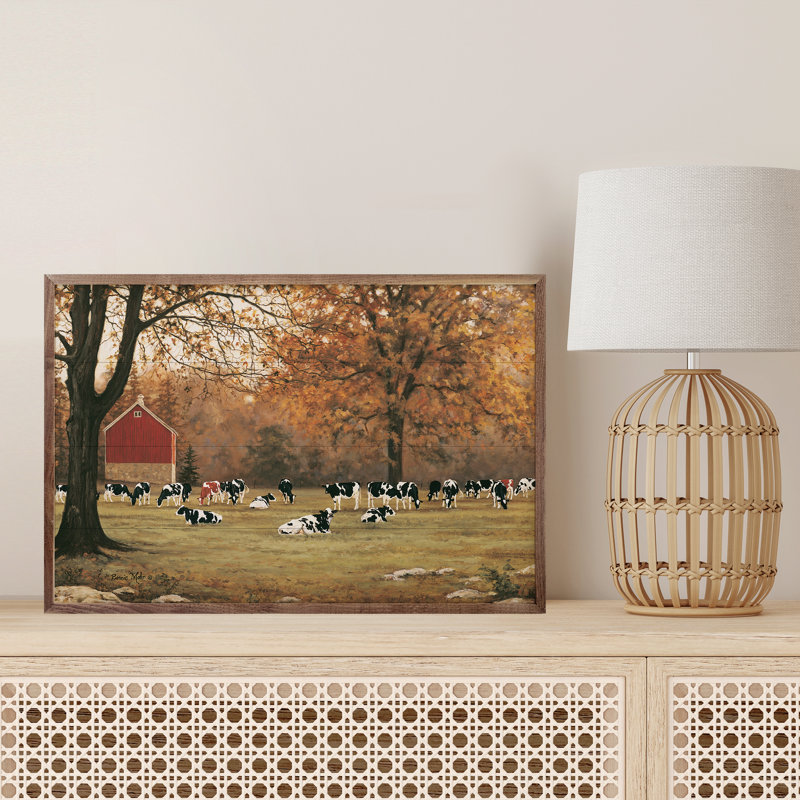 «Under The Autumn Oaks» par Bonnie Mohr, L 16 po x H 10 po