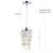 Bailie 1 - Light White Pendant