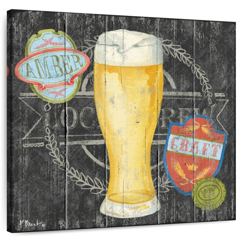 Yarlin Craft Brew I, 10" H x 10" W