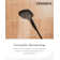 Crozet Pressure Balance Shower System with 10-Inch Rain Shower Head and 3-Spray Hand Shower (Valve Included)